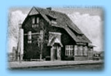 Dworzec w Olszewie/Erlenau w latach świetnosci (tylko miniatura z końca lat 30)