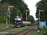 11.08.2012, Stare Juchy, M62-1007 z pociągiem Papiernia - Tczew