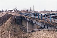 Linia Olecko-Suwałki - most na Ledze z przyczółkami pod drugi tor