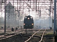 03.03.2012, Korsze, SM42-1125 wjeżdża luzem jako pociąg Skandawa-Korsze